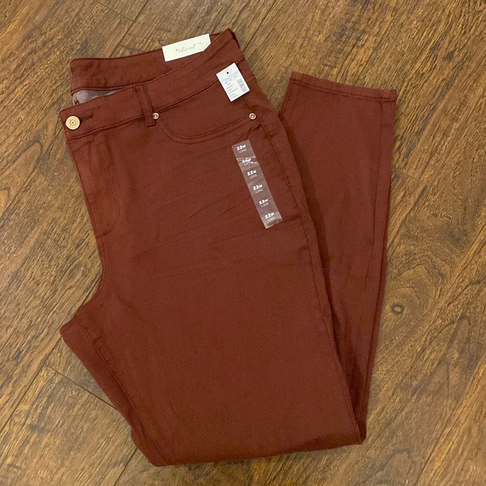 Maurice’s Plus Size Maroon Jegging